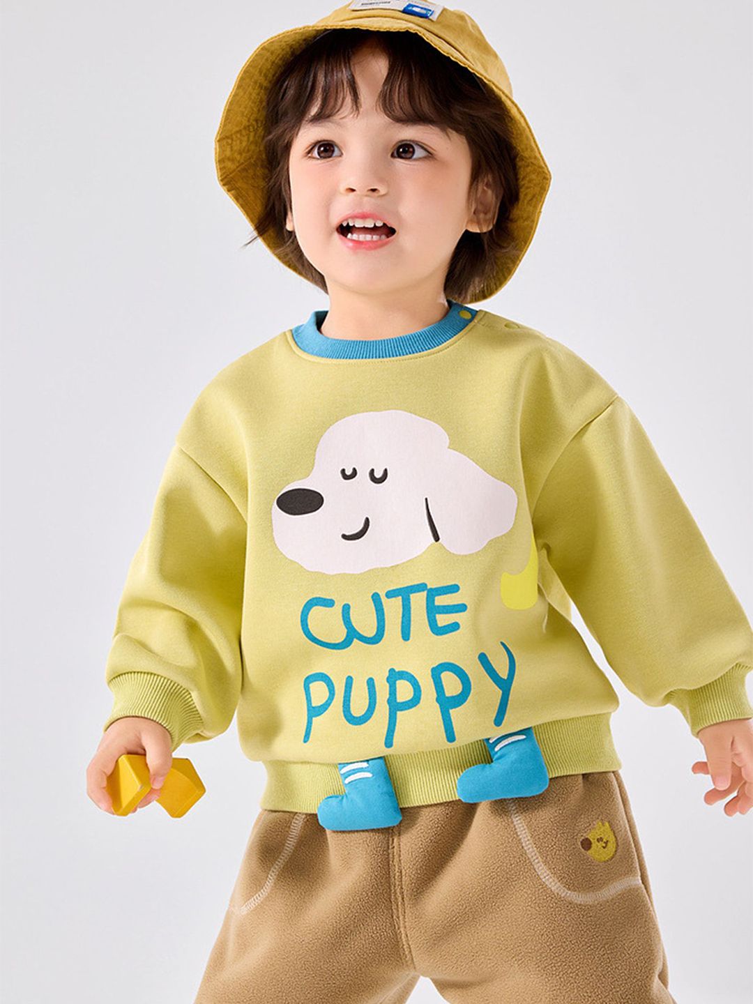 LULU & SKY Boys Graphic Printed Round Neck Sweatshirt-picture-17