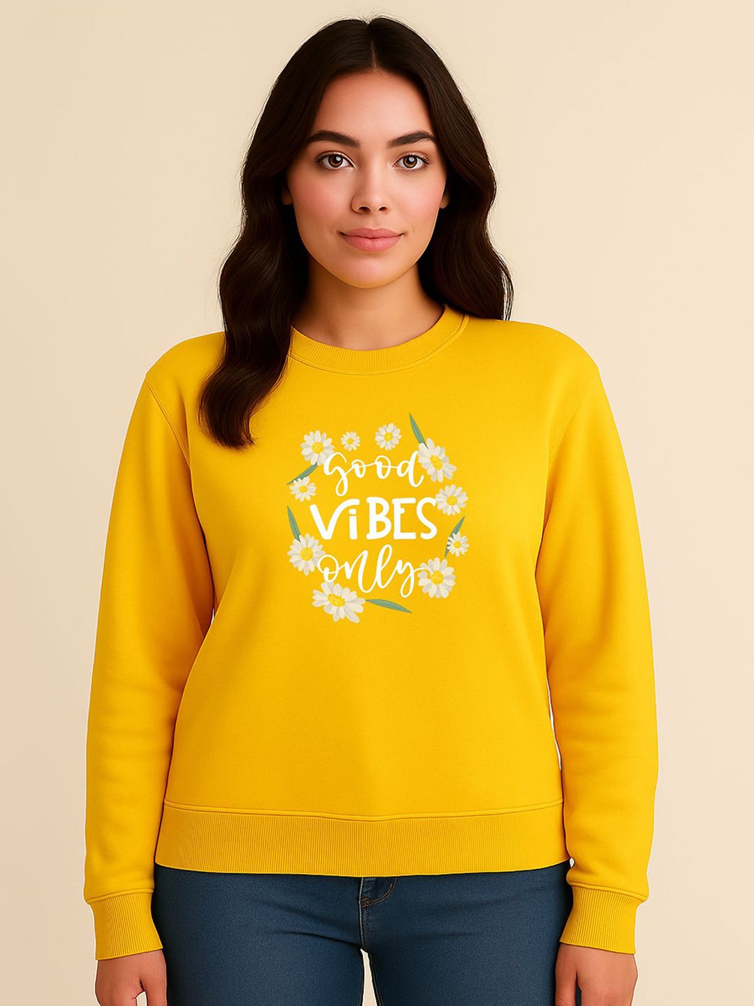 Anikmart Women Typography Printed Pullover Sweatshirts-picture-18
