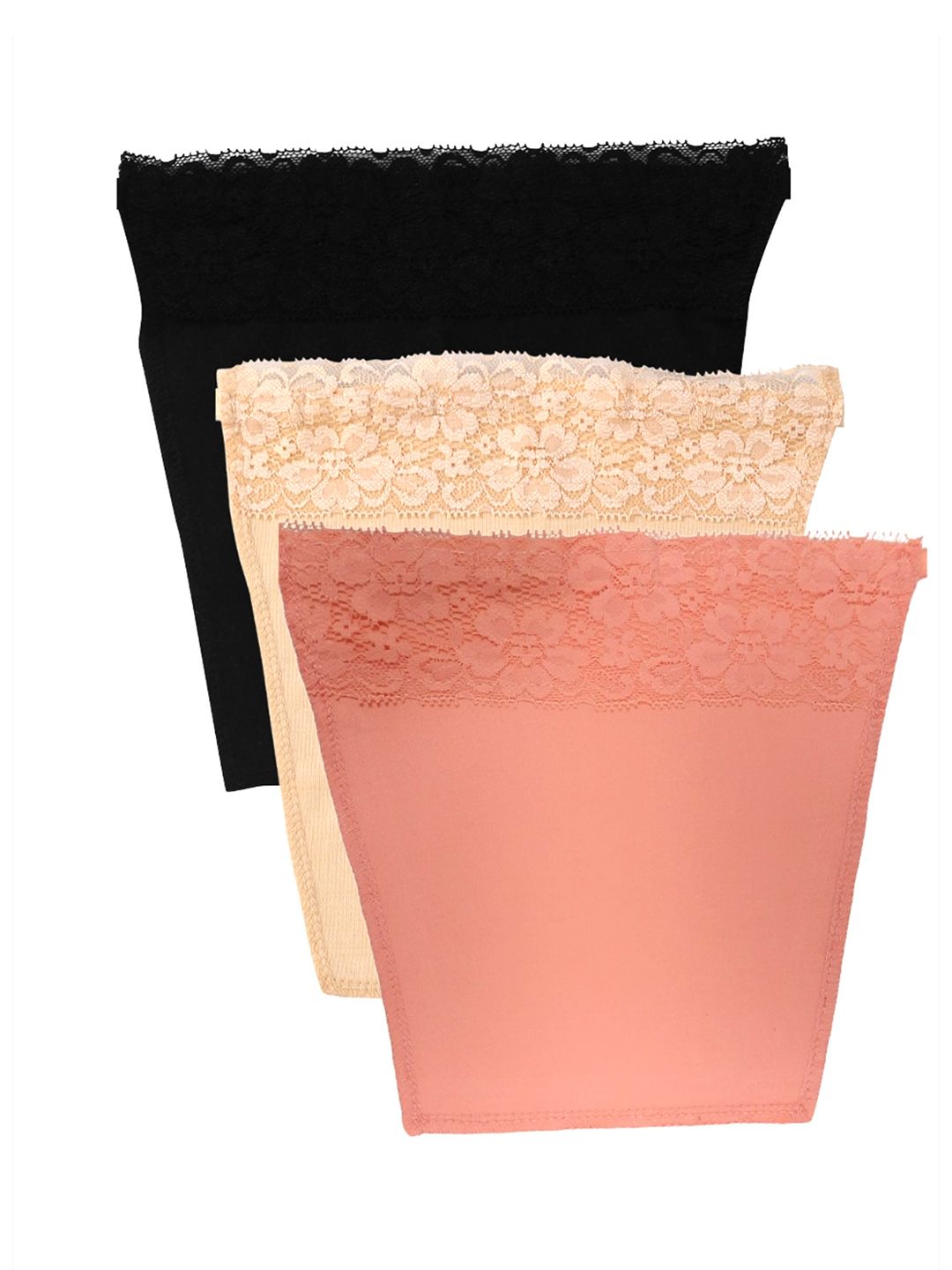 Glamoras Pack Of 3 Clip On Camisoles-picture-42