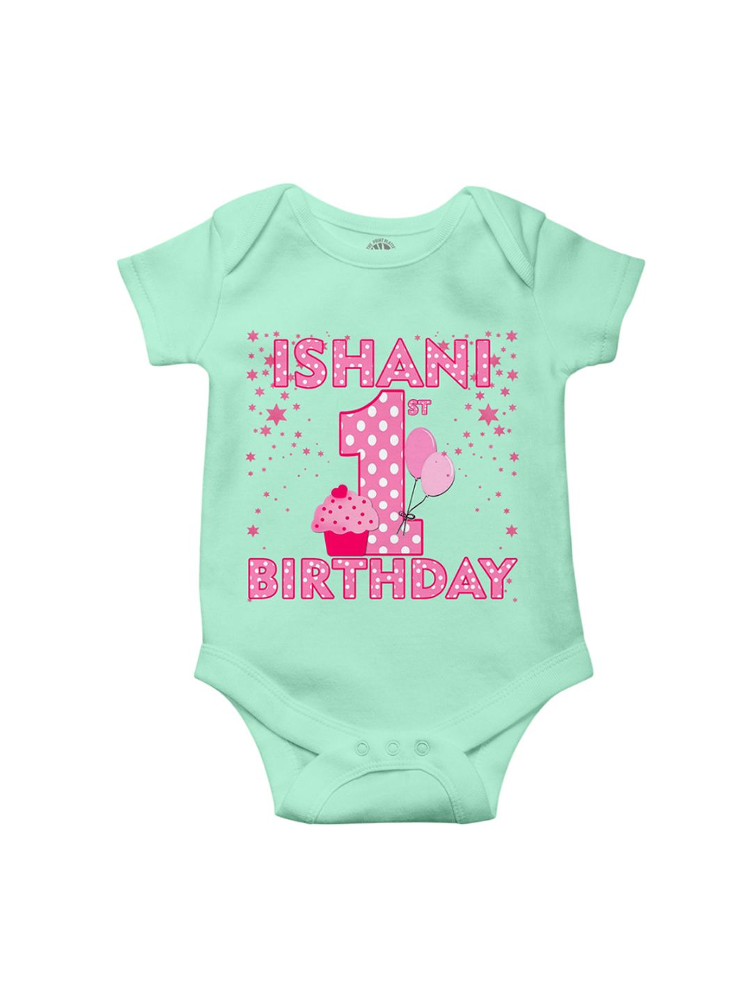 THE PRINT PLATTER Infants Printed Cotton Ultra Bio Wash Bodysuit with Envelope Neck-picture-39