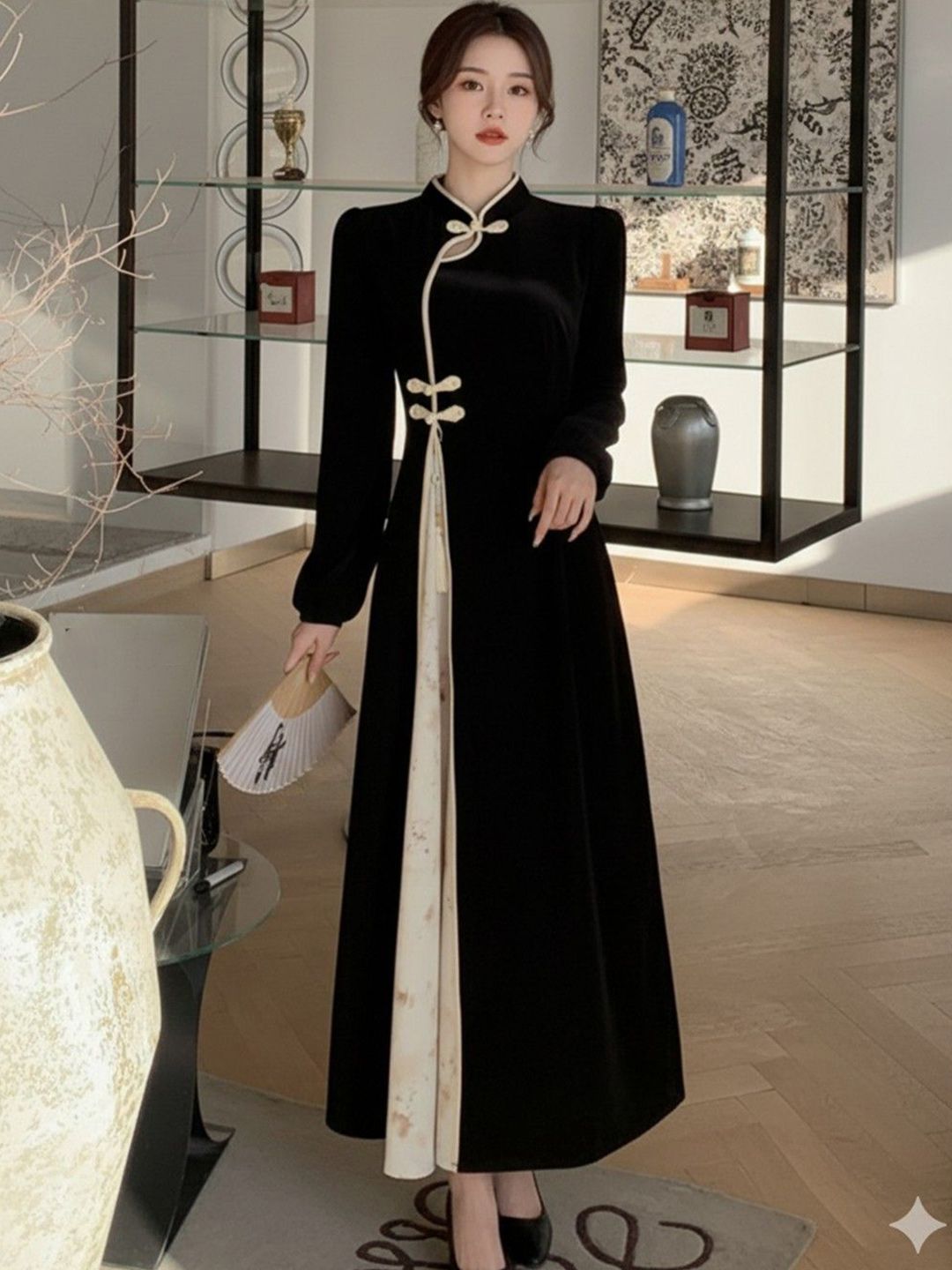 HERE&NOW Print A-Line Maxi Dress-picture-39