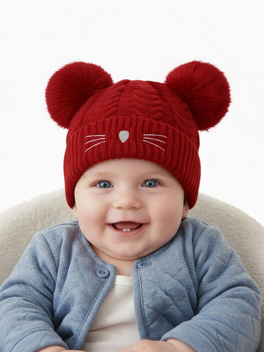 Infispace Kids Winter Monkey Cap with Neck & Ear Coverage-image-0