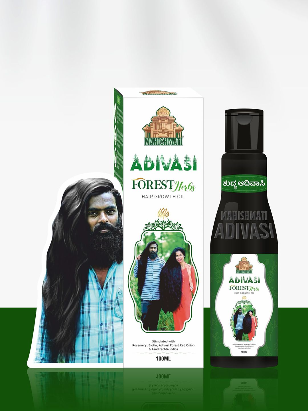 KISRA Mahishmati Adivasi Forest Herbs Hair Growth Oil - 100 ml-picture-38