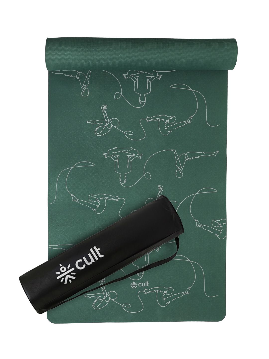 Cult Lightweight & Travel Friendly Yoga Mat