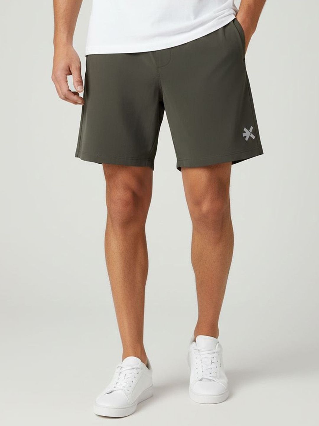 HRX by Hrithik Roshan Men Regular Fit Running Sports Shorts With Reflective Elements-picture-17