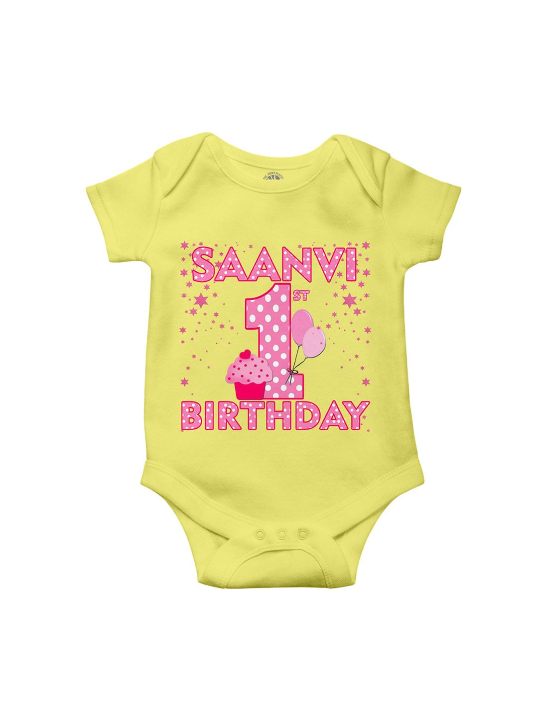 THE PRINT PLATTER Infants Girls Printed Cotton Ultra Bio Wash with Envelope Neck Bodysuits-picture-57