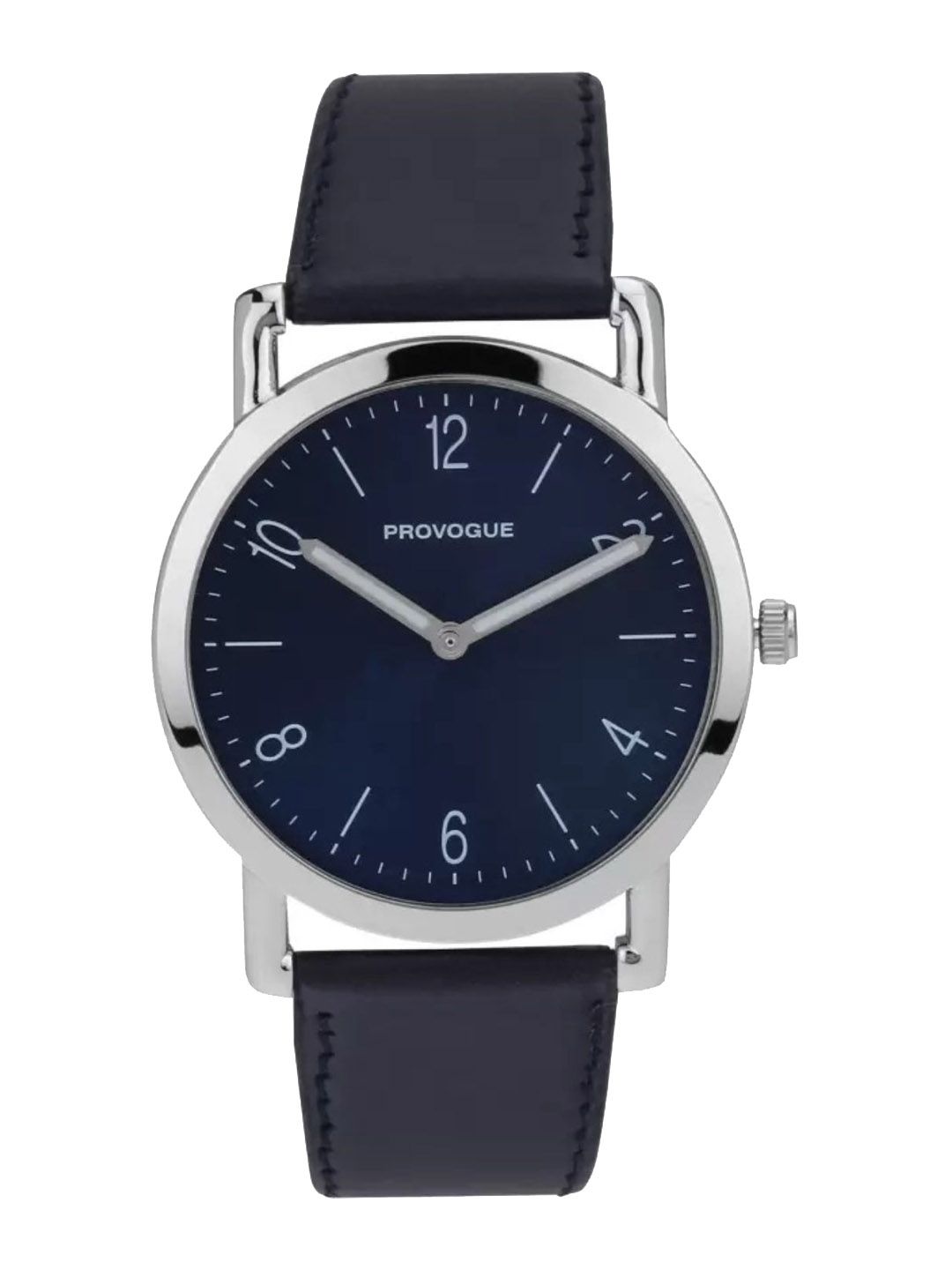 Provogue Men Brass Dial & Leather Straps Analogue Watch SK-PG-4053-BLU-BLU-image-19