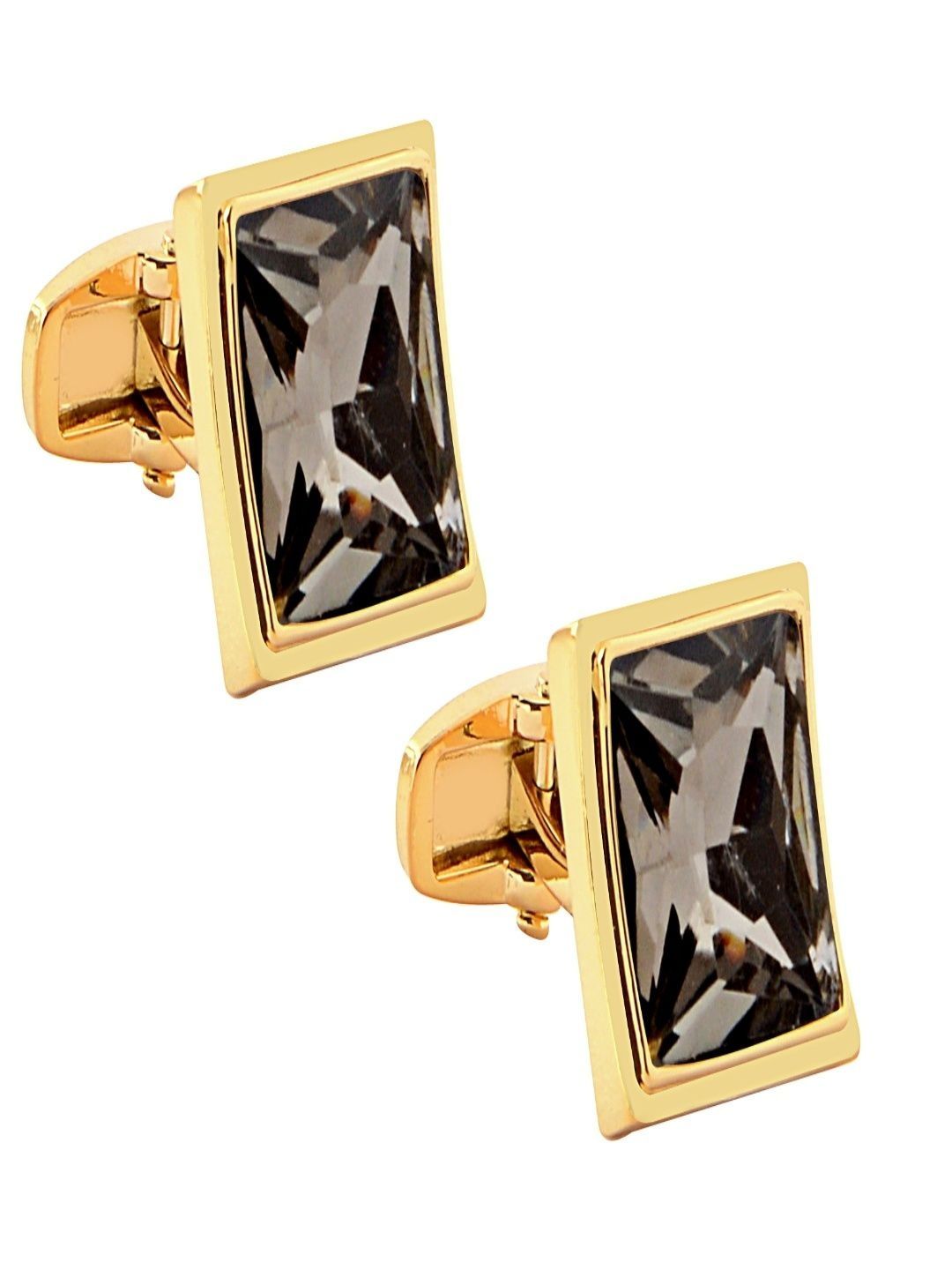 Curren Men Embellished Gold-Plated Cufflink-picture-38