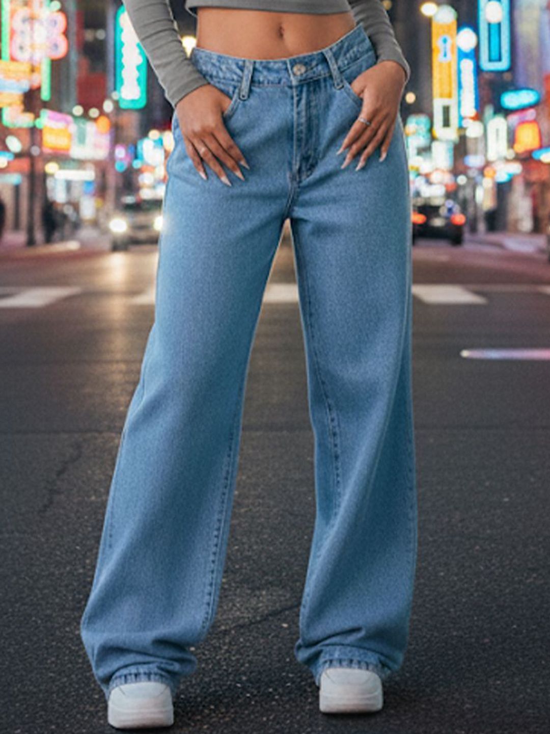 R.Code by The Roadster Life Co. Women Jean Relaxed Fit High-Rise Stretchable Jeans-picture-37