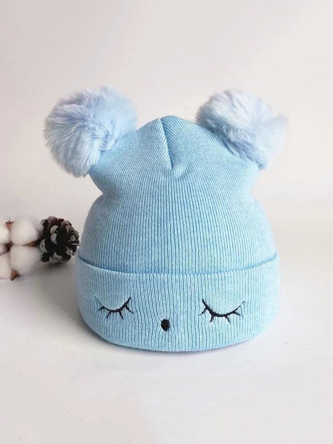 Adorazone Unisex Kids Woollen Beanie-picture-35