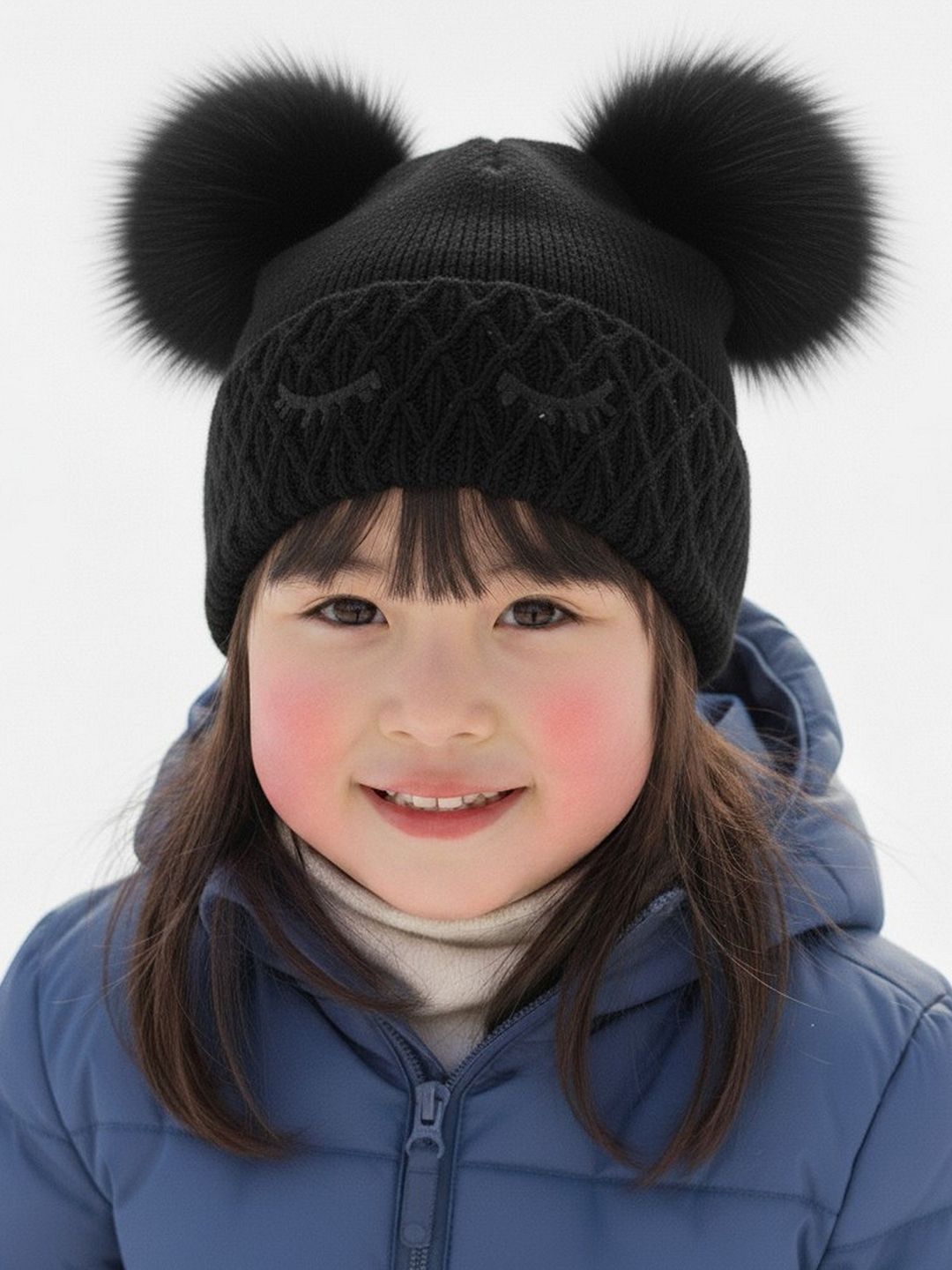 Adorazone Unisex Kids Woollen Beanie-picture-36