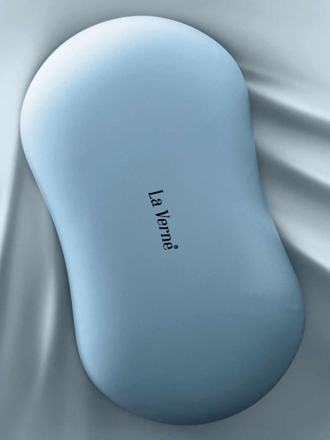 LA VERNE Blue Memory Foam Filled Polycotton Sleep Pillow-picture-25