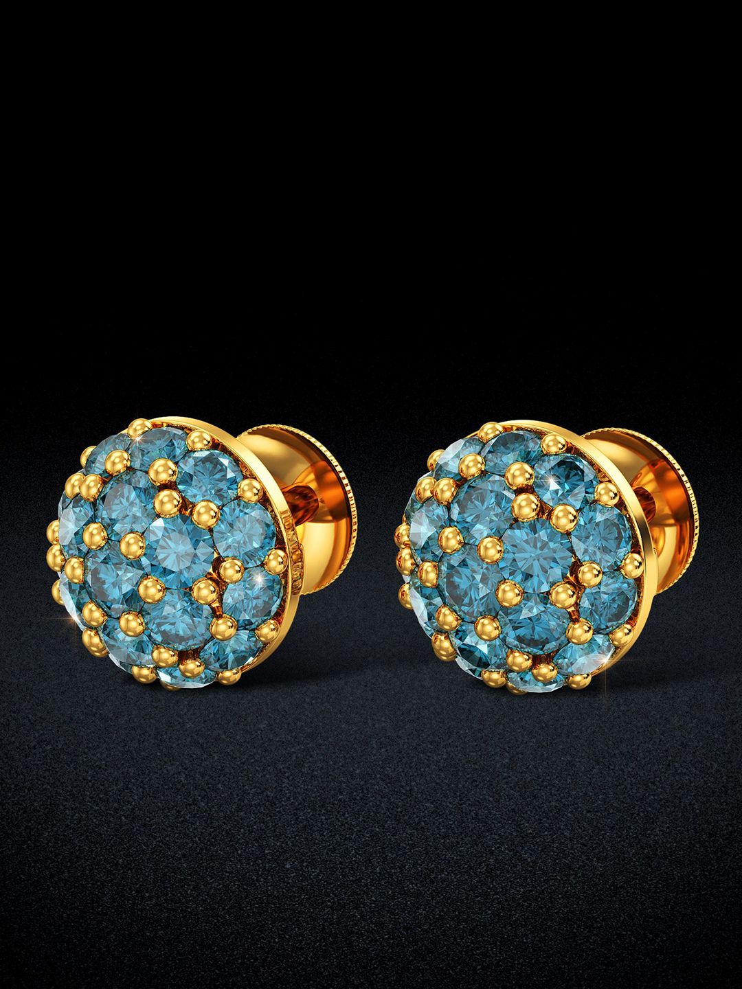 Joyalukkas 22Kt Gold Stud Earring - 2.252 g-picture-29