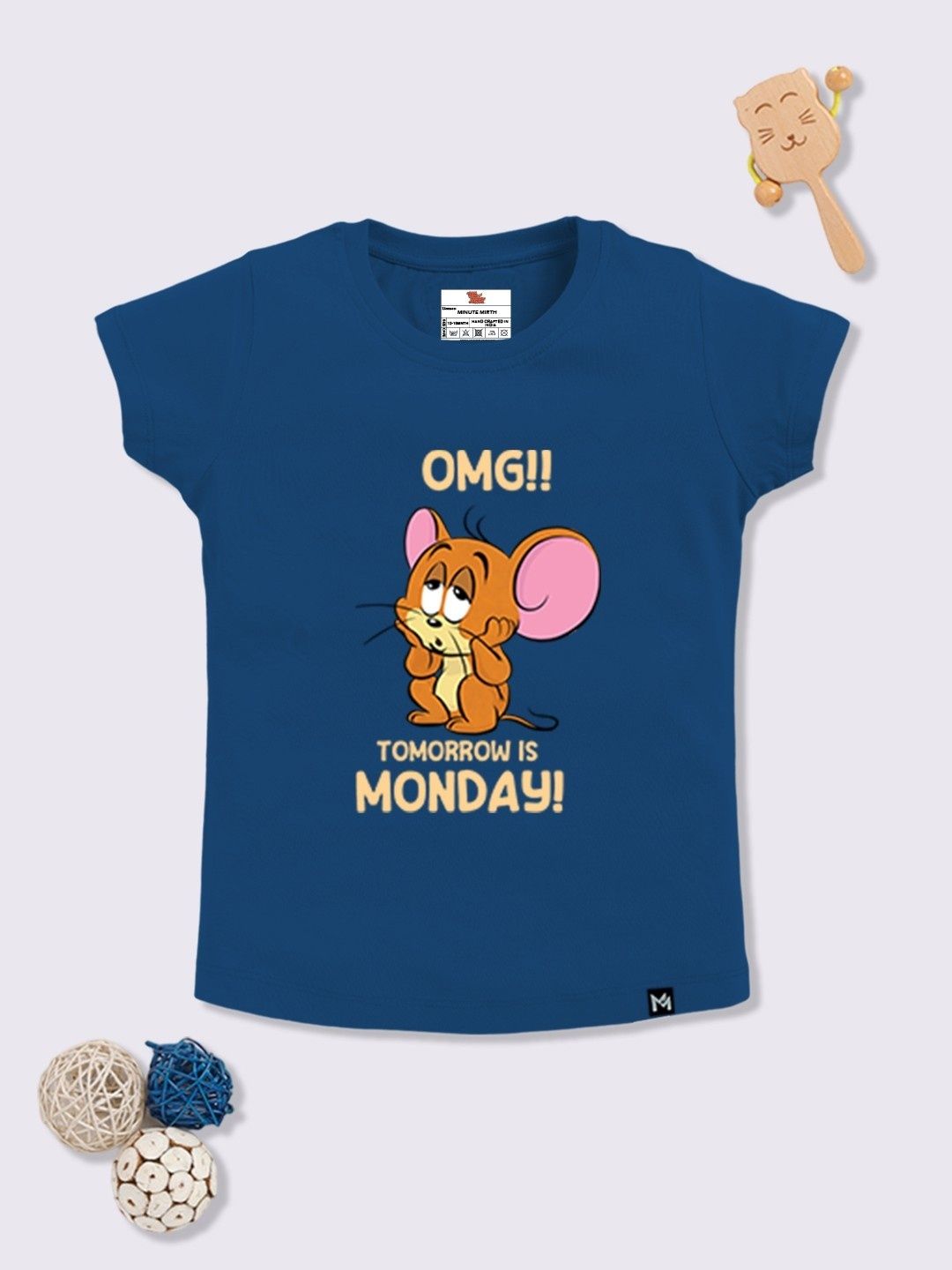 YK X Minute Mirth Tom & Jerry Graphic Printed Top-picture-49