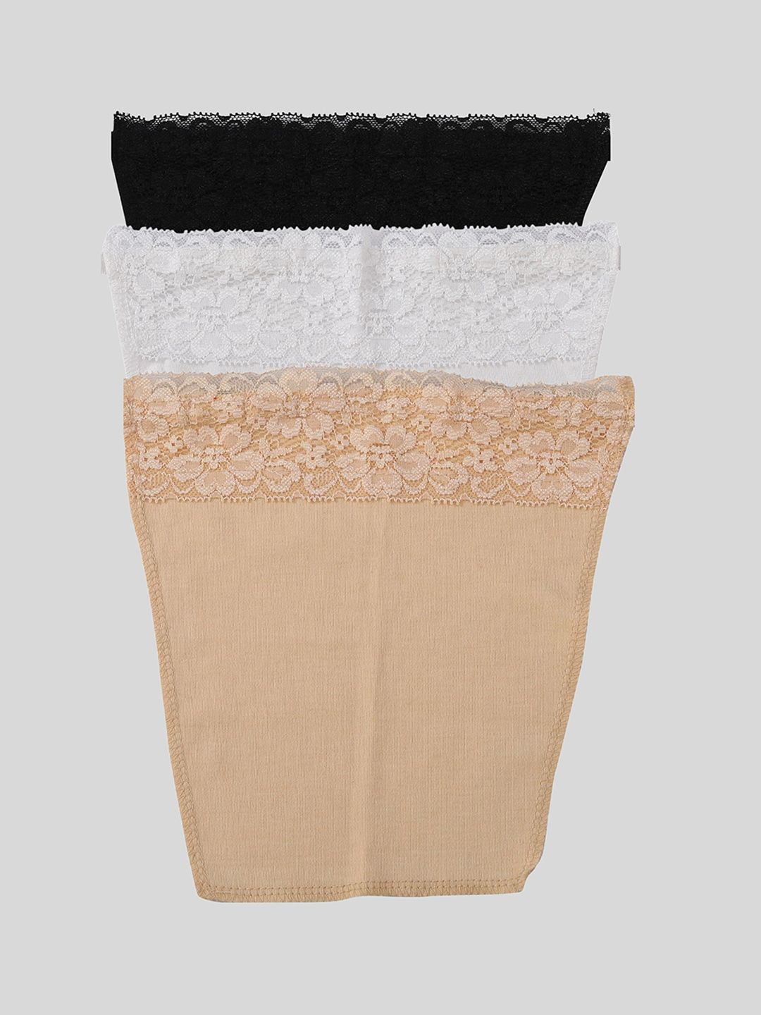 Glamoras Pack Of 3 Non Padded Clip On Camisoles-picture-46