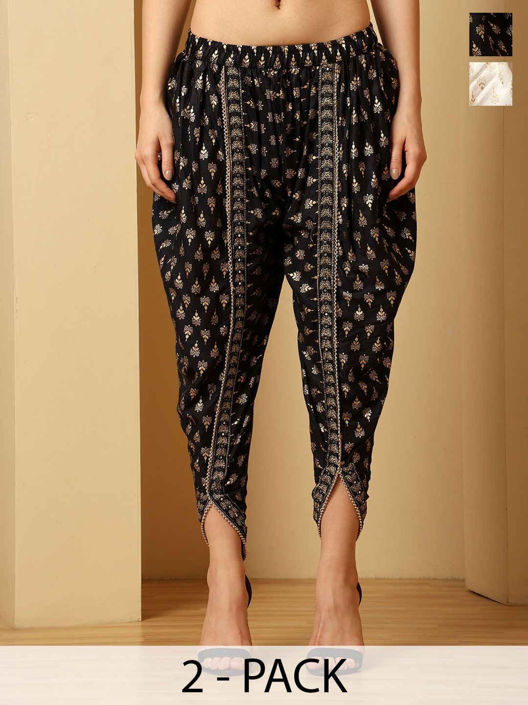 URBAN KANYA Women Printed Loose Fit Viscose Rayon Salwar-picture-36