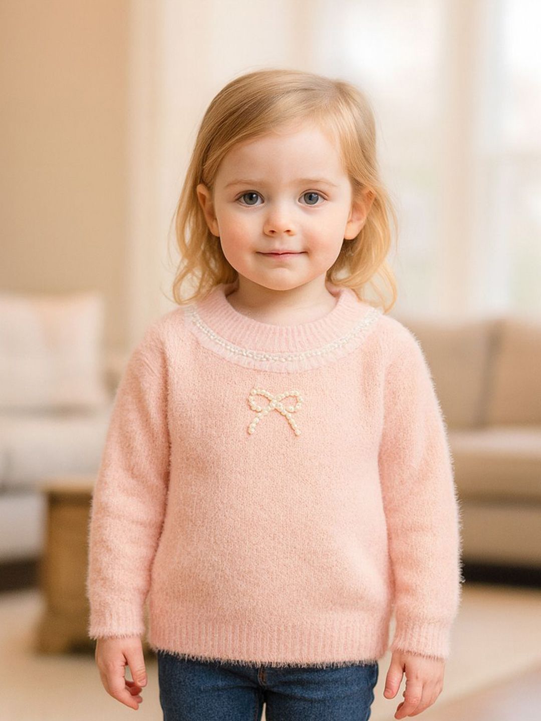 Bold N Elegant Girls Pullover with Embellished Detail-picture-32