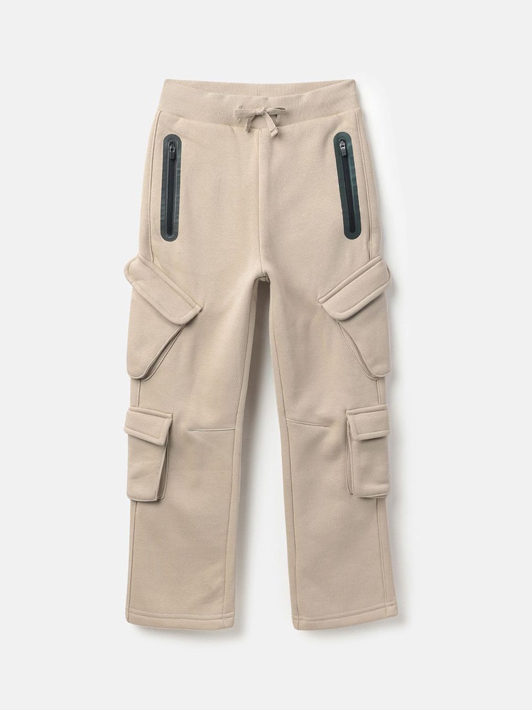 United Colors of Benetton Boys Relaxed Fit Cotton Cargos Track Pant-picture-18