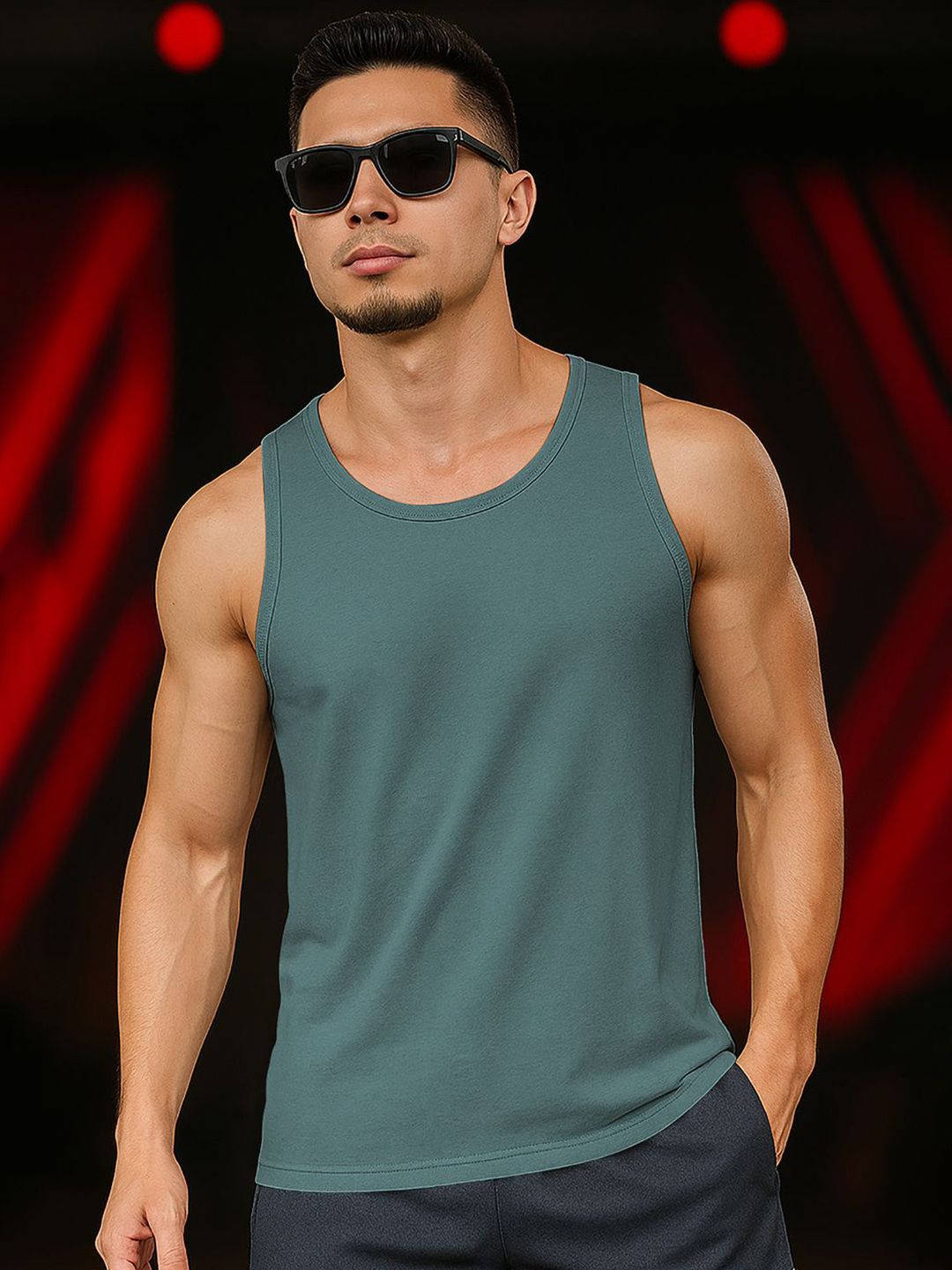BEING WANTED Pure Cotton Round Neck Innerwear Vests-picture-20