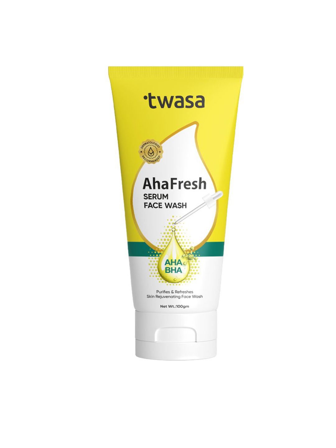 Twasa AHA Fresh Serum Face Wash - 100 ml-picture-15
