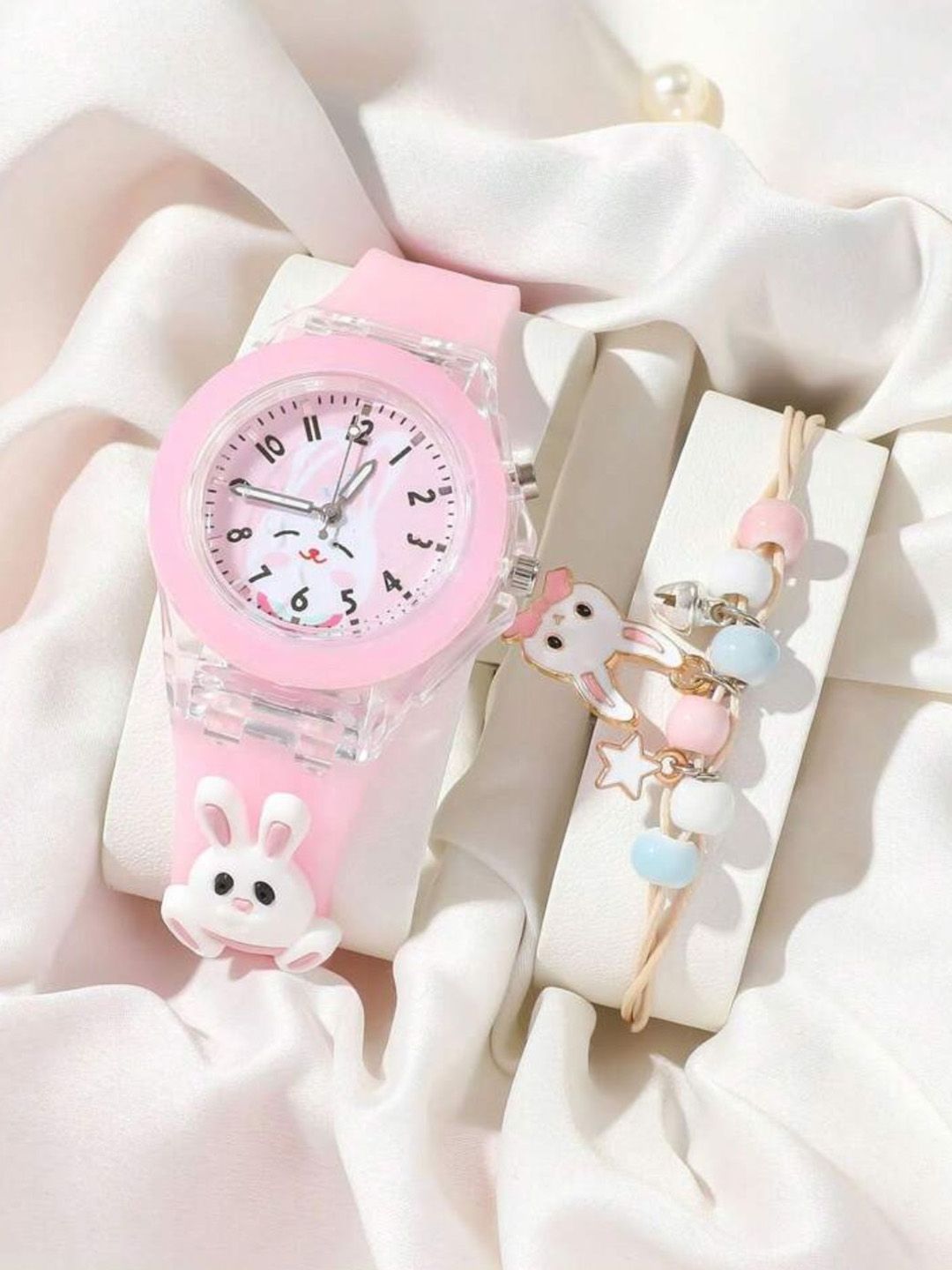 Ziory Girls Embellished Dial & Bracelet Style Straps Analogue Watch ZY20256130-picture-43