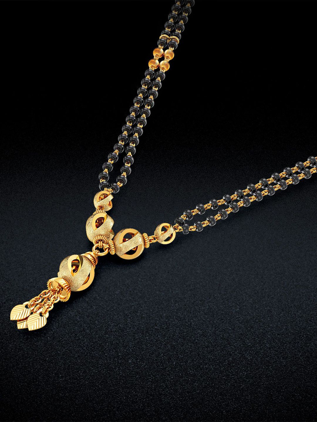 Joyalukkas Women 22Kt Gold Mangalsutra - 8.062 g-image-34