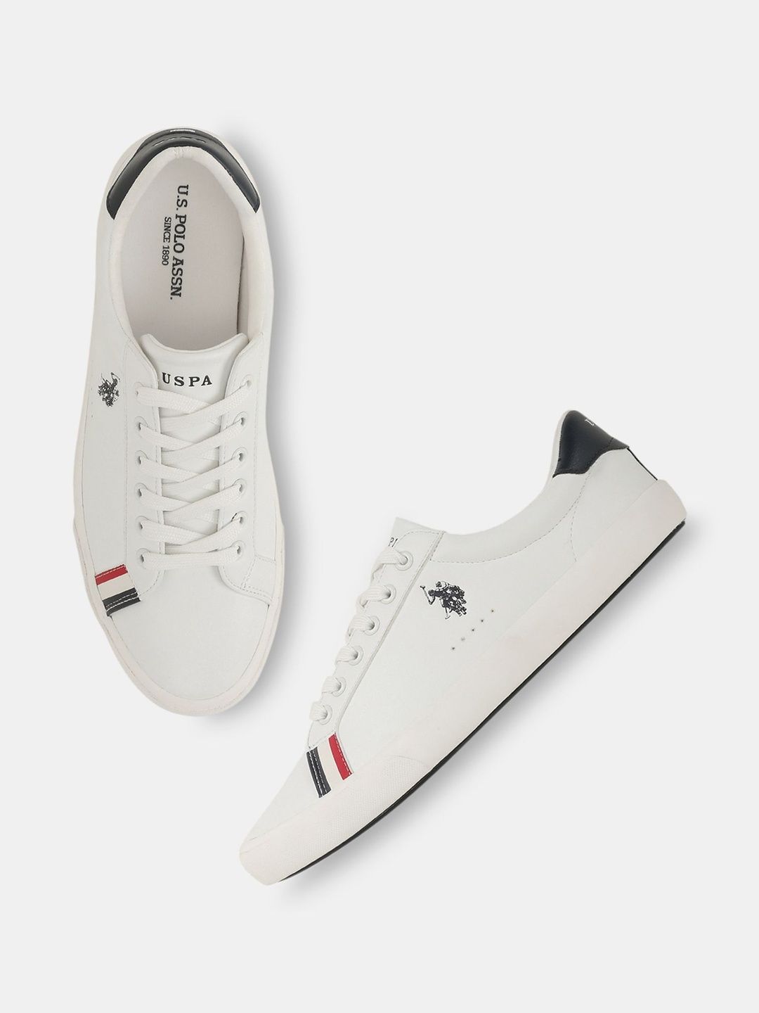 U.S. Polo Assn. Men Aryn 3.0 Colourblocked PU Sneakers-picture-46