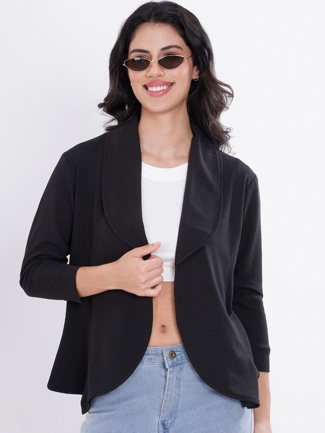 BAESD Notched Napel Collar Blazer-picture-27
