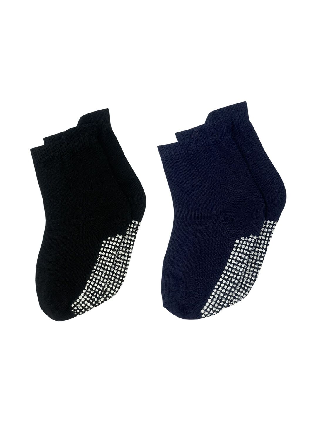 SOXBAE Kids Pack Of 2 Anti-Slip Ankle-Length Socks-picture-52