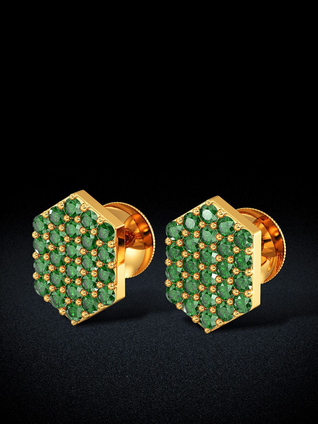 Joyalukkas 22Kt Gold Stud Earring-picture-30