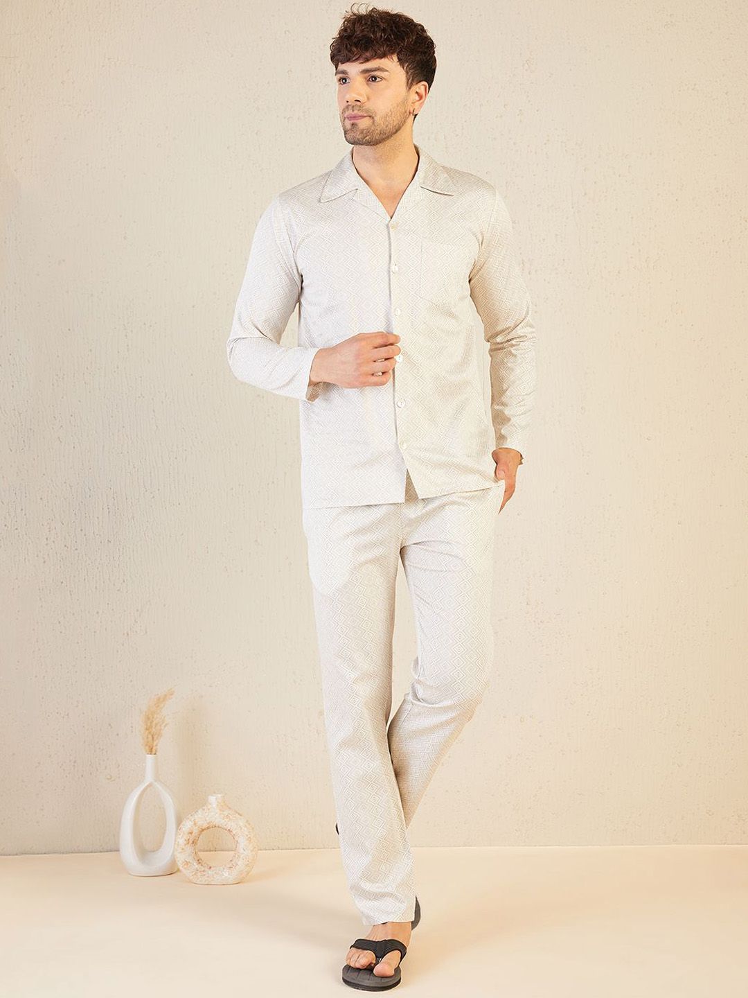Sweet Dreams Men Printed Night suit-picture-16