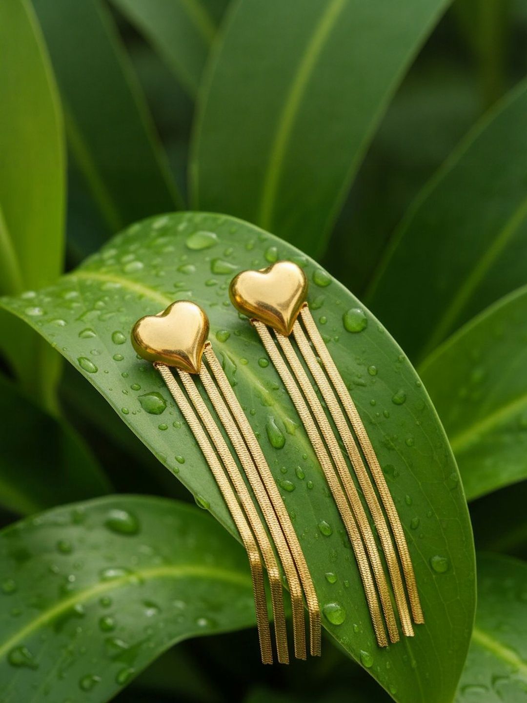 DressBerry Heart Shaped Drop Earrings-picture-33