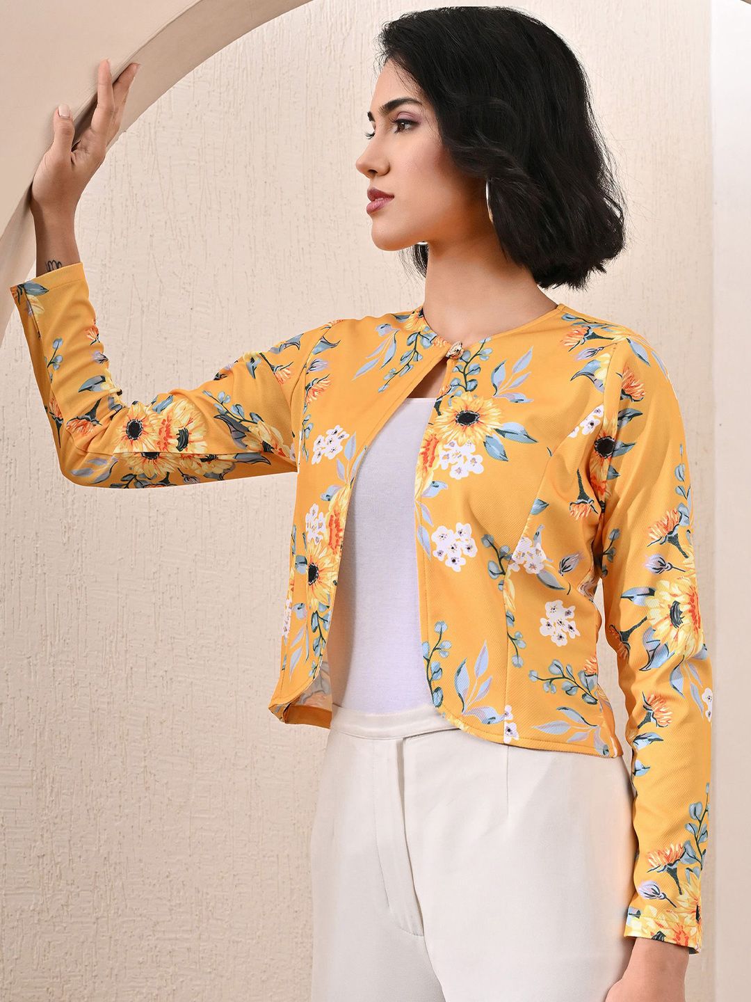 Lihana Printed Open Front Shrug-picture-21