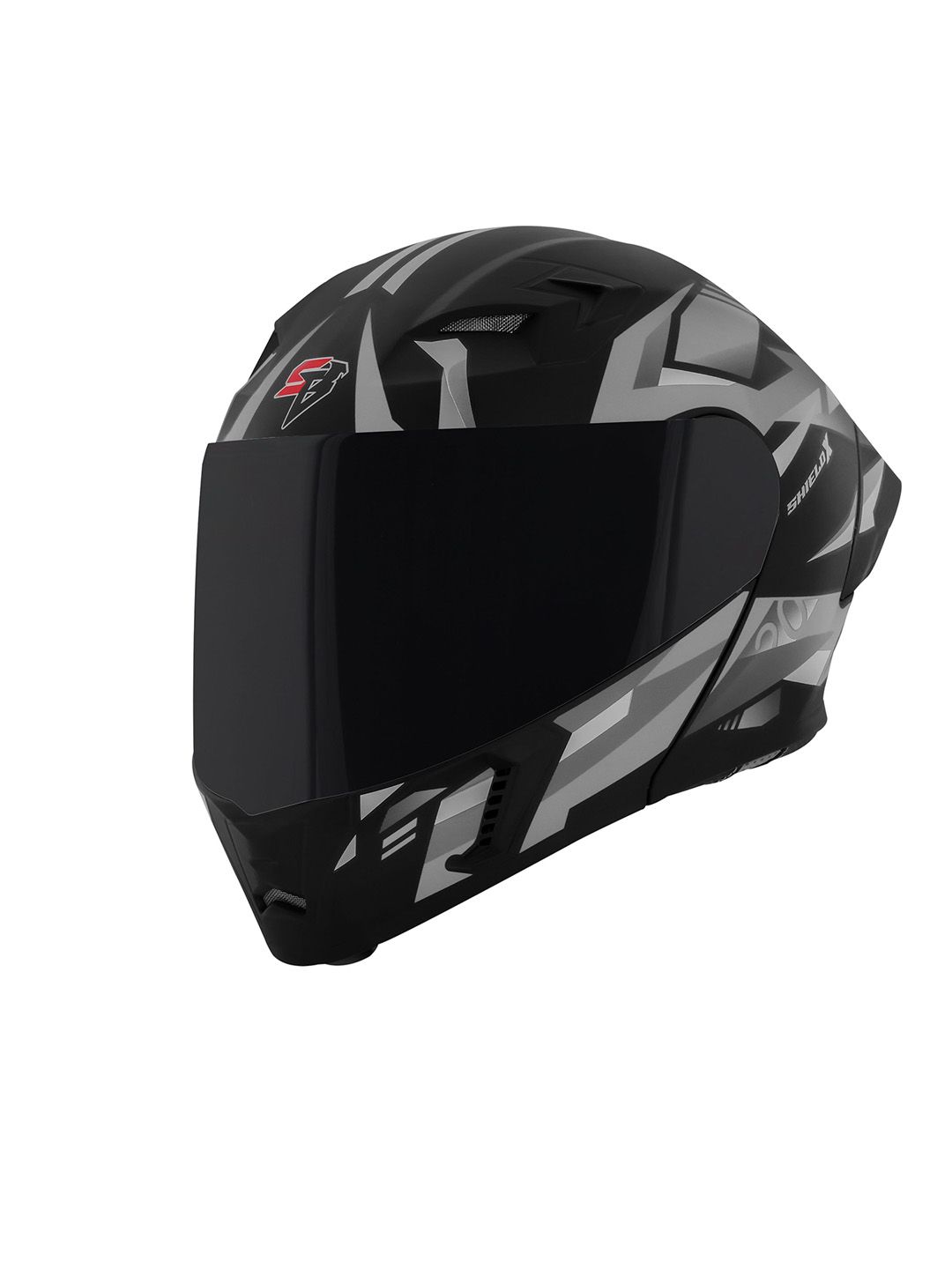 Steelbird Men Anti-Scratch ISI Certified Flip Up Motorbike Helmet