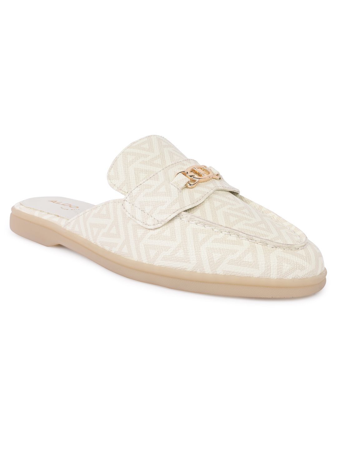ALDO Women Printed Round Toe Horsebit Mules-image-17