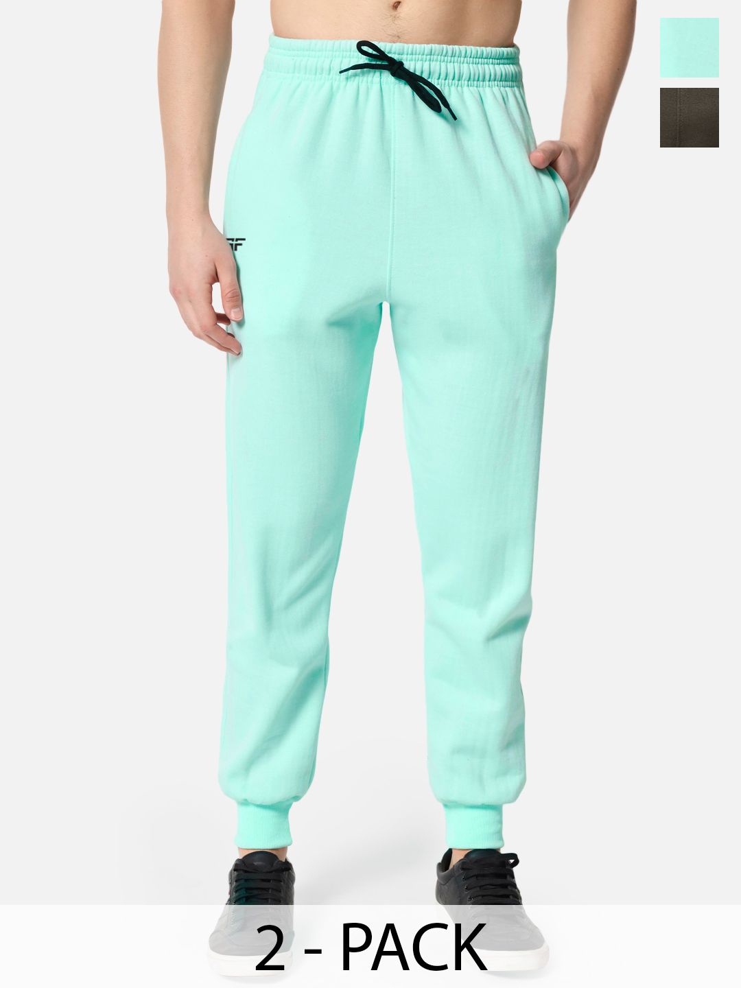 FFLIRTYGO Men Pack Of 2 Mid-Rise Joggers-picture-15
