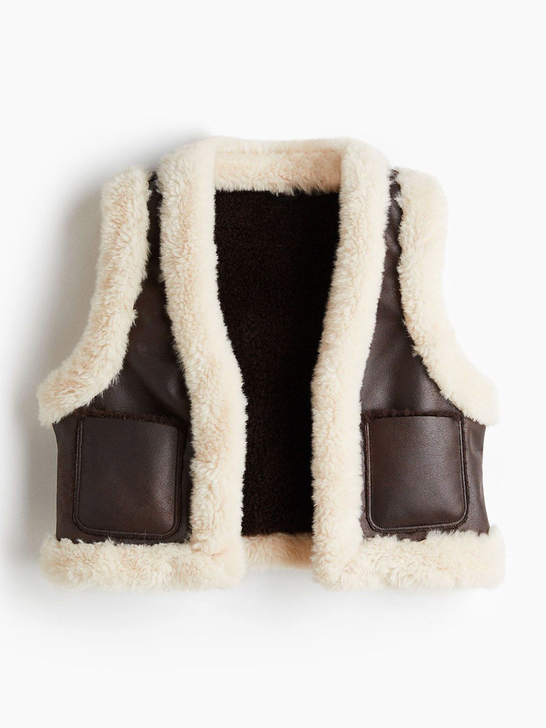 H&M Fluffy-Trimmed Gilet-picture-27