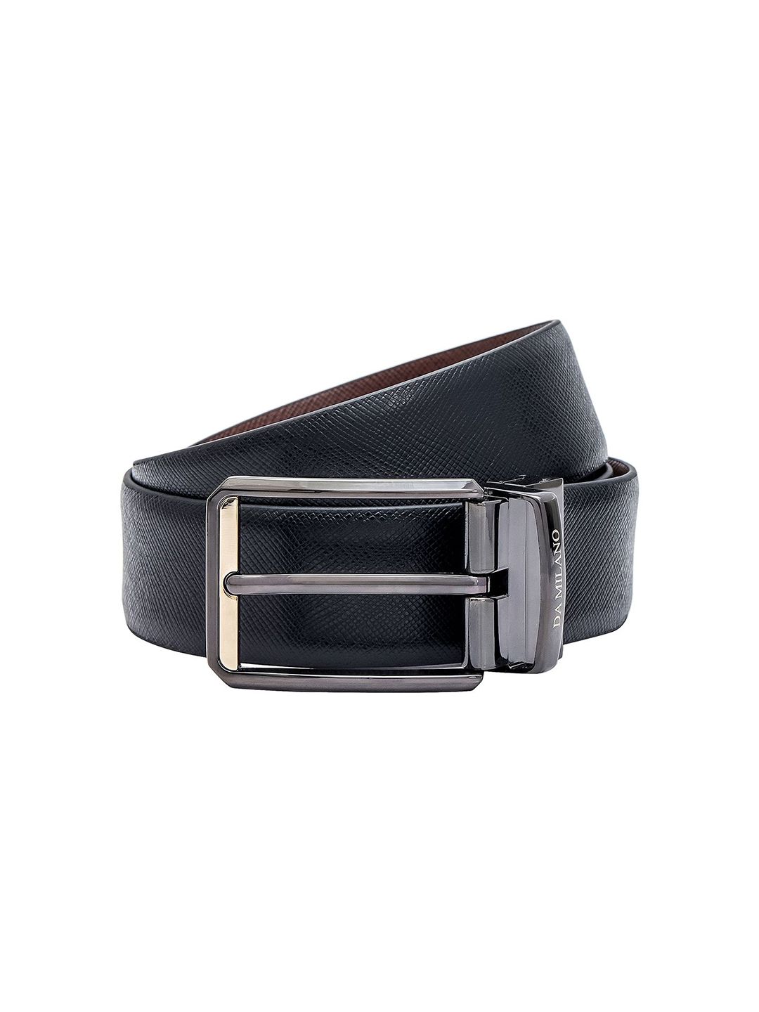 Da Milano Men Leather Formal Belt with Tang Closure-picture-16