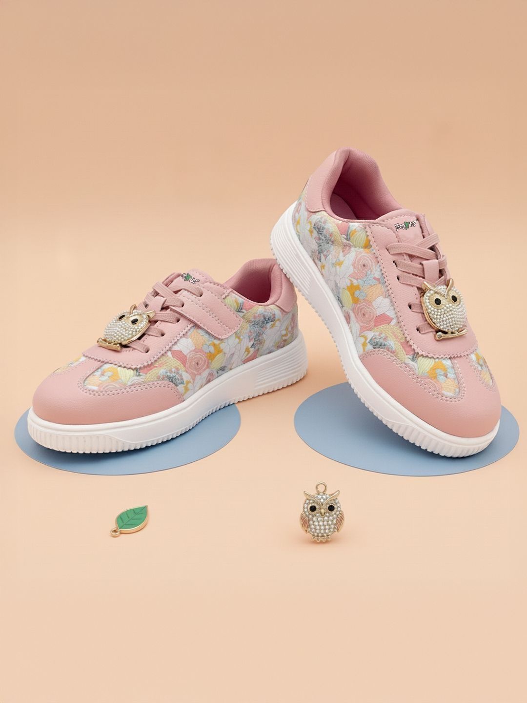 Hopits Girls Printed Lace-Ups Everyday Sneakers-picture-14