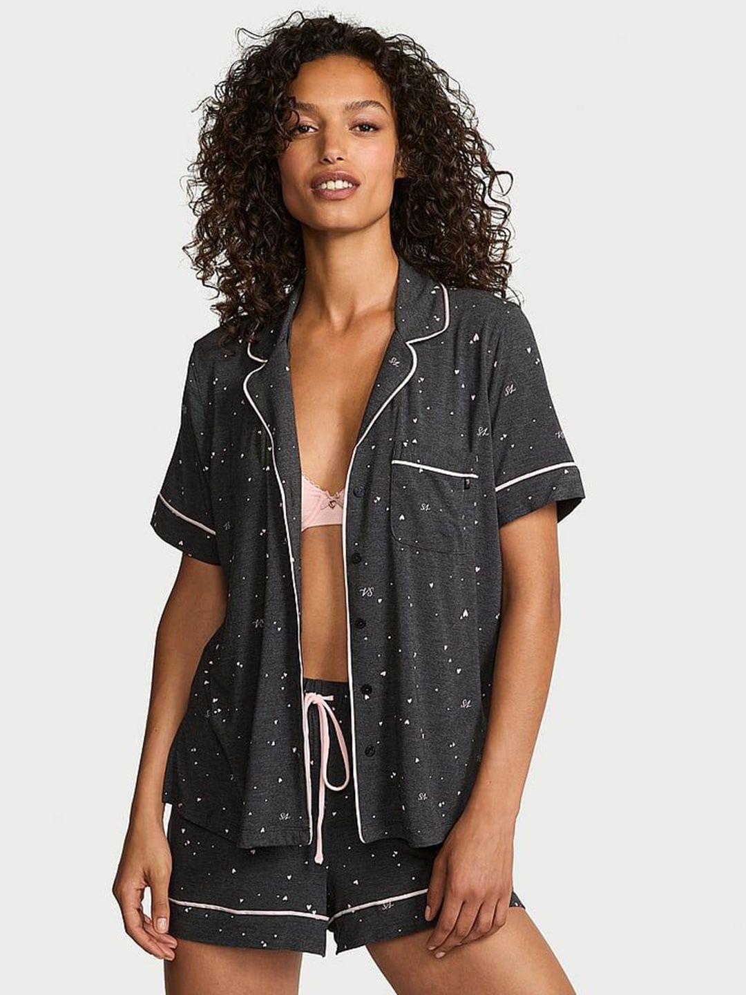 Victoria's Secret Women Printed Night suit-picture-26