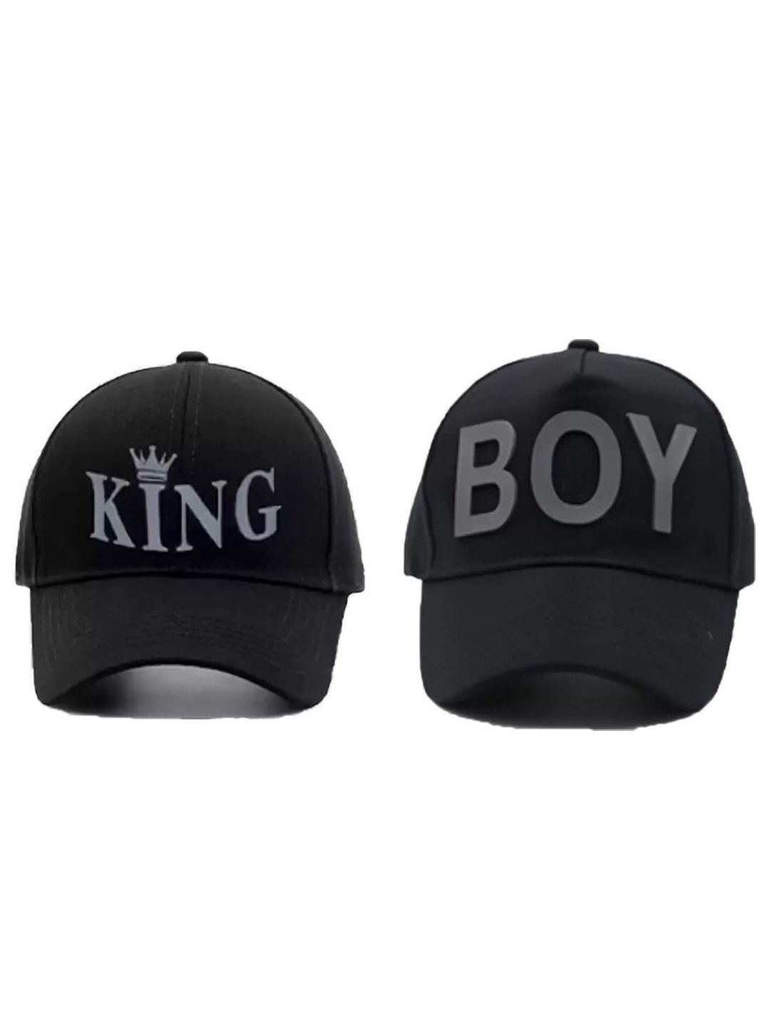 Evanden Pack of 2 Men Self Design Baseball Cap-picture-53