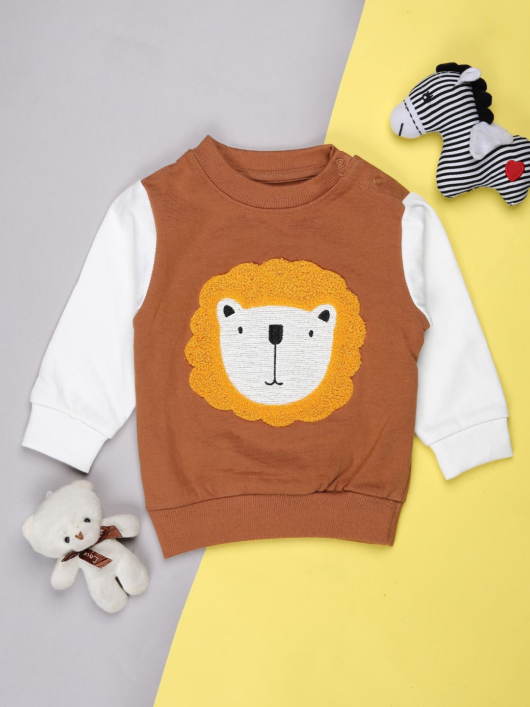 V-Mart Kids Cotton Printed Pullover Sweatshirt-picture-18