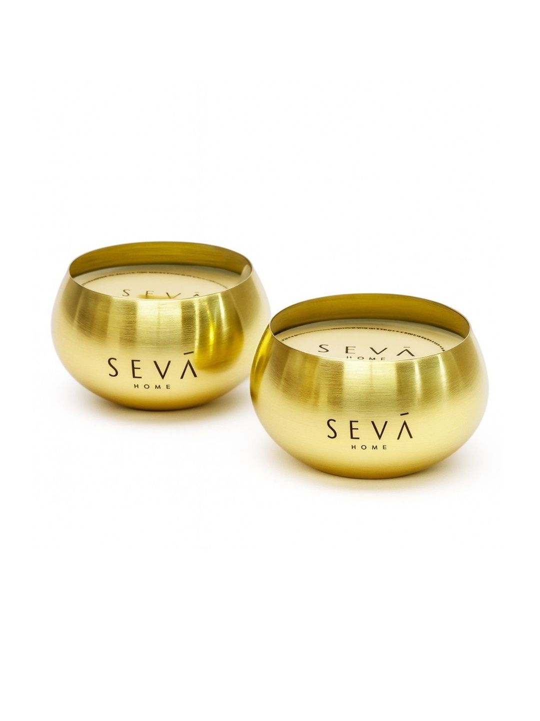 Seva Home Micro Heirloom 2 Pieces Yellow Luxury Scented Candles