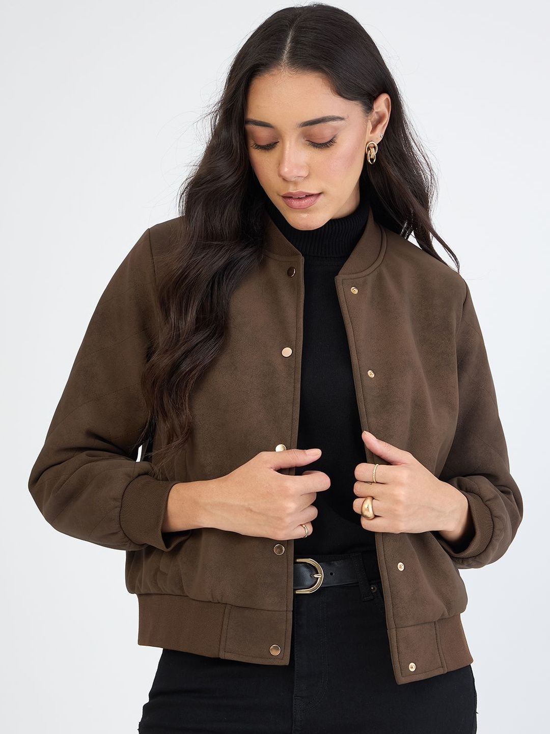 FEMMELLA Women Stand Collar Tailored Jacket-picture-38