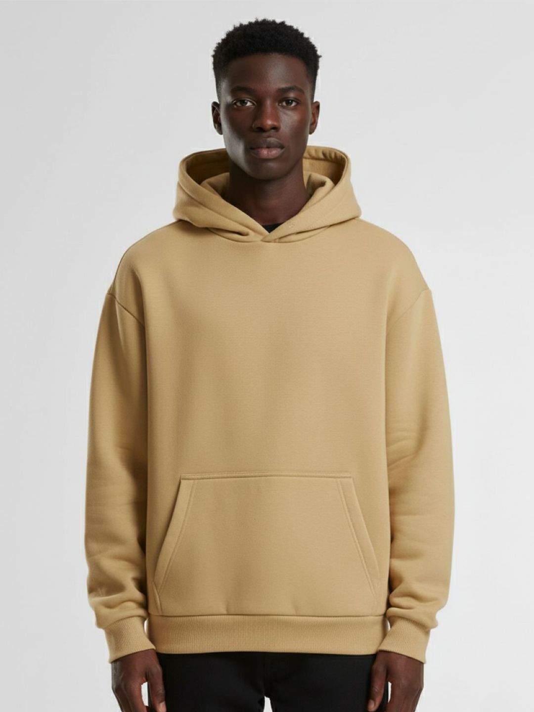 Besick Men Hooded Long Sleeves Cotton Sweatshirt-picture-13