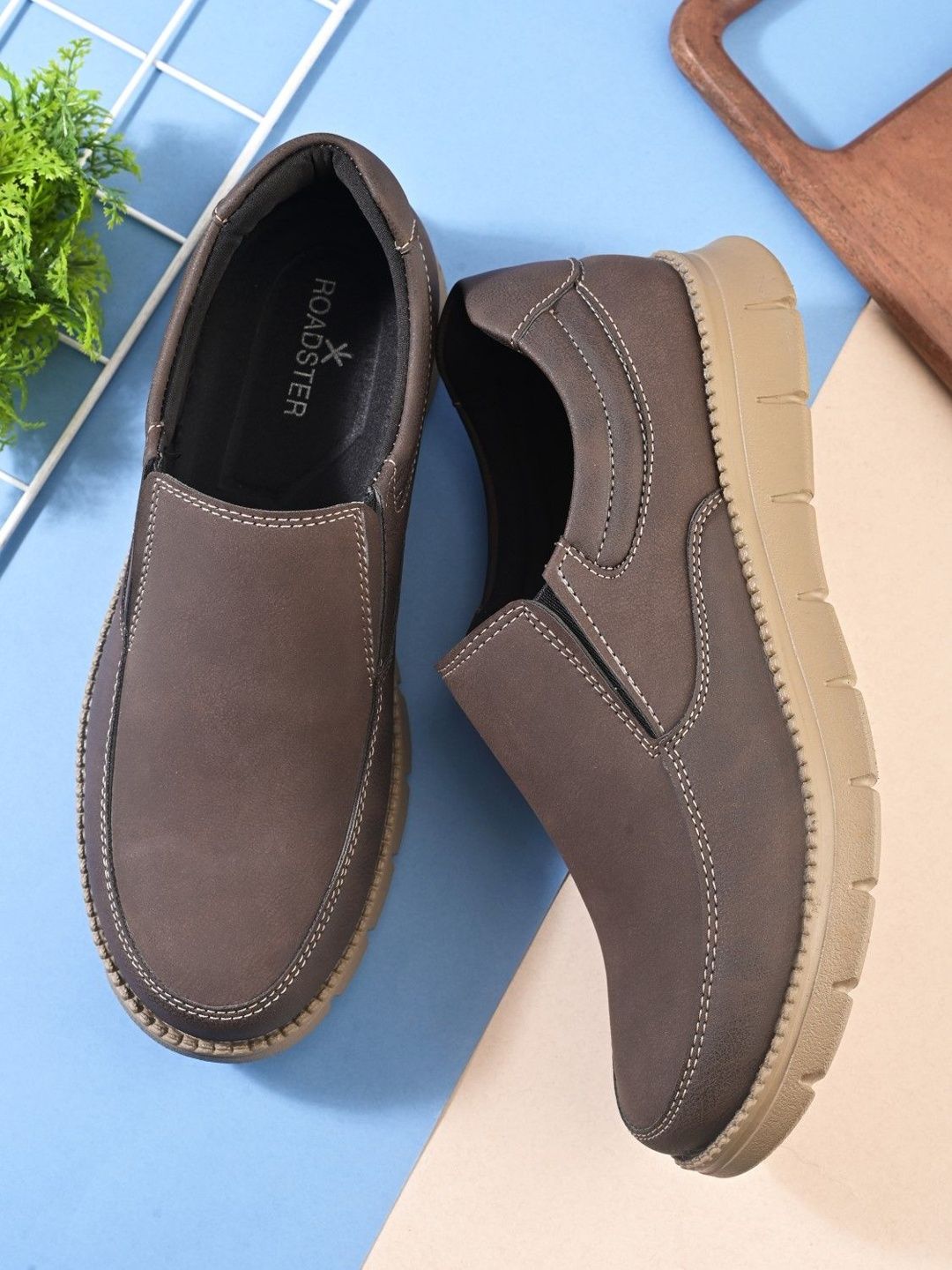 Roadster Men PU Loafers-picture-52