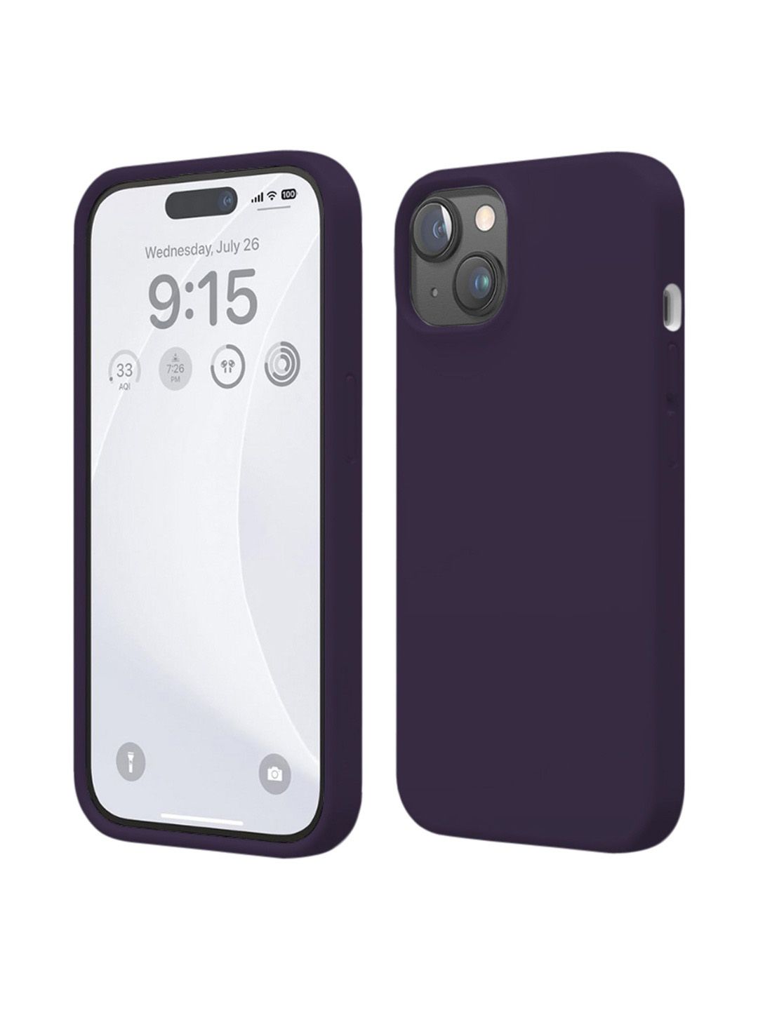 innopace printed silicone iphone 14 plus back case