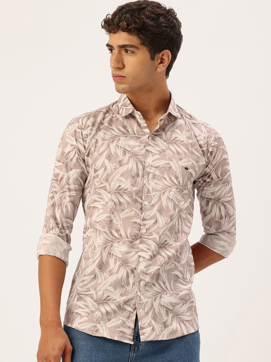 FIFTY TWO Tropical Printed Casual Shirt-picture-10