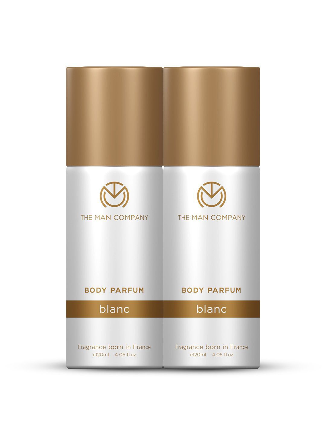 THE MAN COMPANY Men Set Of 2 Blanc Long Lasting & No-Gas Deodorant Spray - 120ml Each-image-5