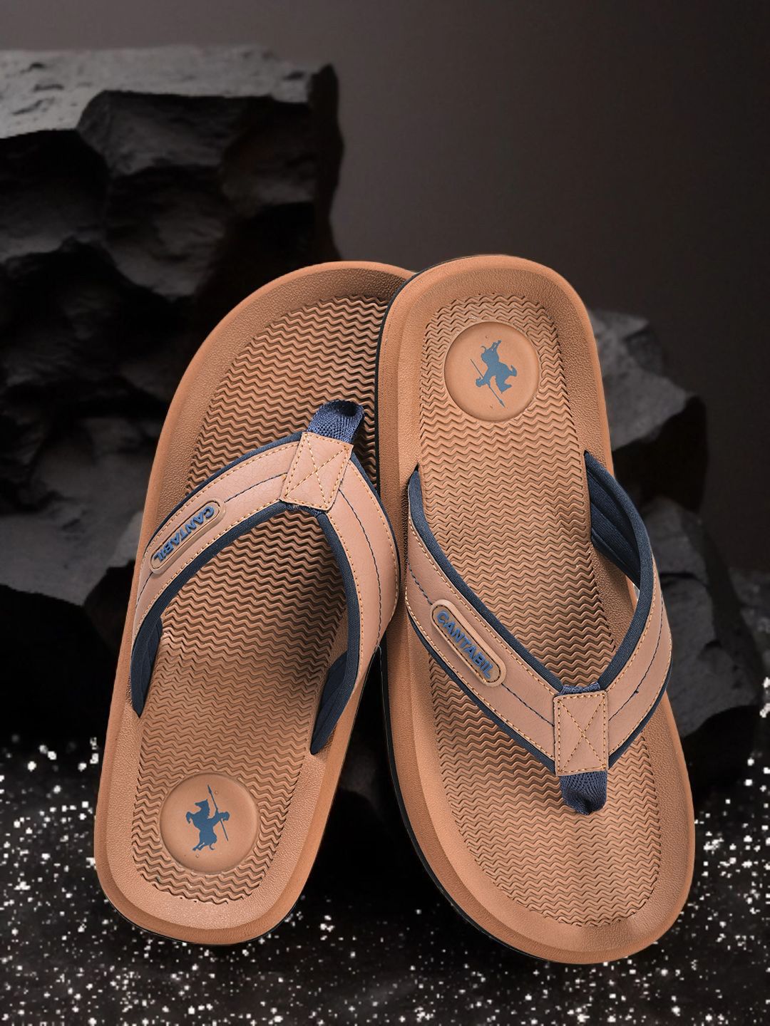 Cantabil Cushioned Footbed Thong Flip-Flops-picture-48